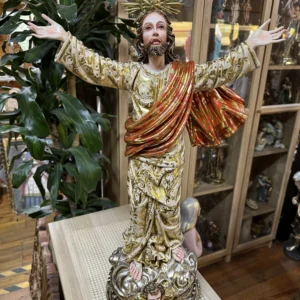 Jesús Resucitado en Madera de 70 cm