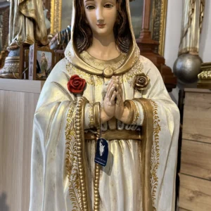 Virgen de la Rosa Mística 100 cm