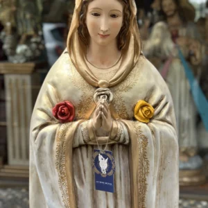 Virgen de la Rosa Mística 120 cm
